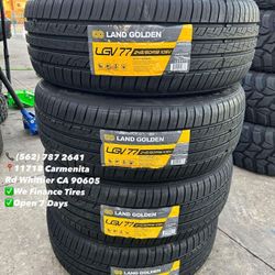 245/60R18 Land Golden New Set of Tires Installed and Balanced Set de Llantas Nuevas Instaladas y Balanceadas