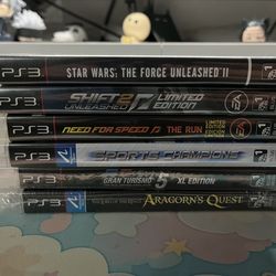 Sealed Brand New PlayStation 3 Games