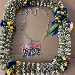 Graduation Lei Class Of 2022 Money Lei