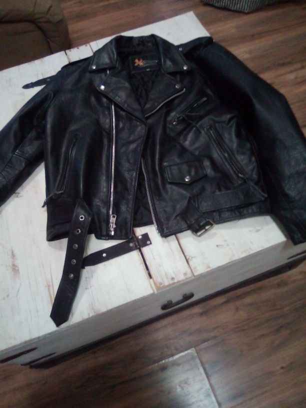 X Element Leather Jacket