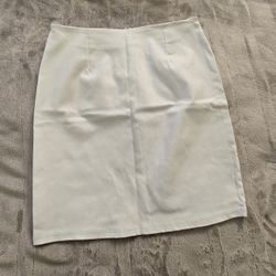 Windsor Mini Skirt White