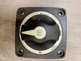 Blue Sea Systems (contact info removed) m-Series Selector Battery Switch / 300A Marine Switch