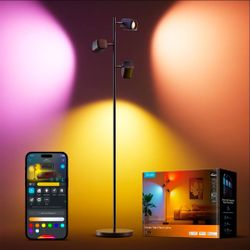 Govee Tree Floor Lamp Smart RGB Standing Lamp Matter Compatible NEW