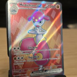 2024 Pokemon SV Stellar Crown SCR EN Medicham ex #161/142
