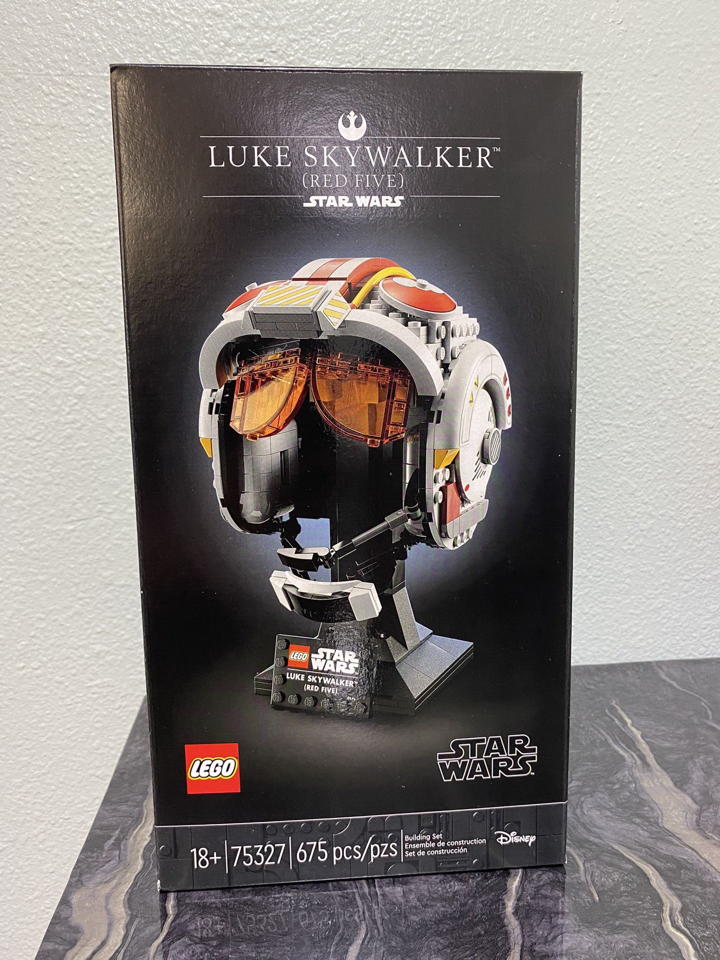 Lego Star Wars Luke Skywalker Red Five Helmet