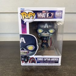 Funko Pop! MARVEL Studio What If...? - ZOMBIE CAPTAIN AMERICA #941