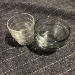 7 Small Glass Bowls