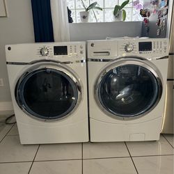 GE washer and dryer