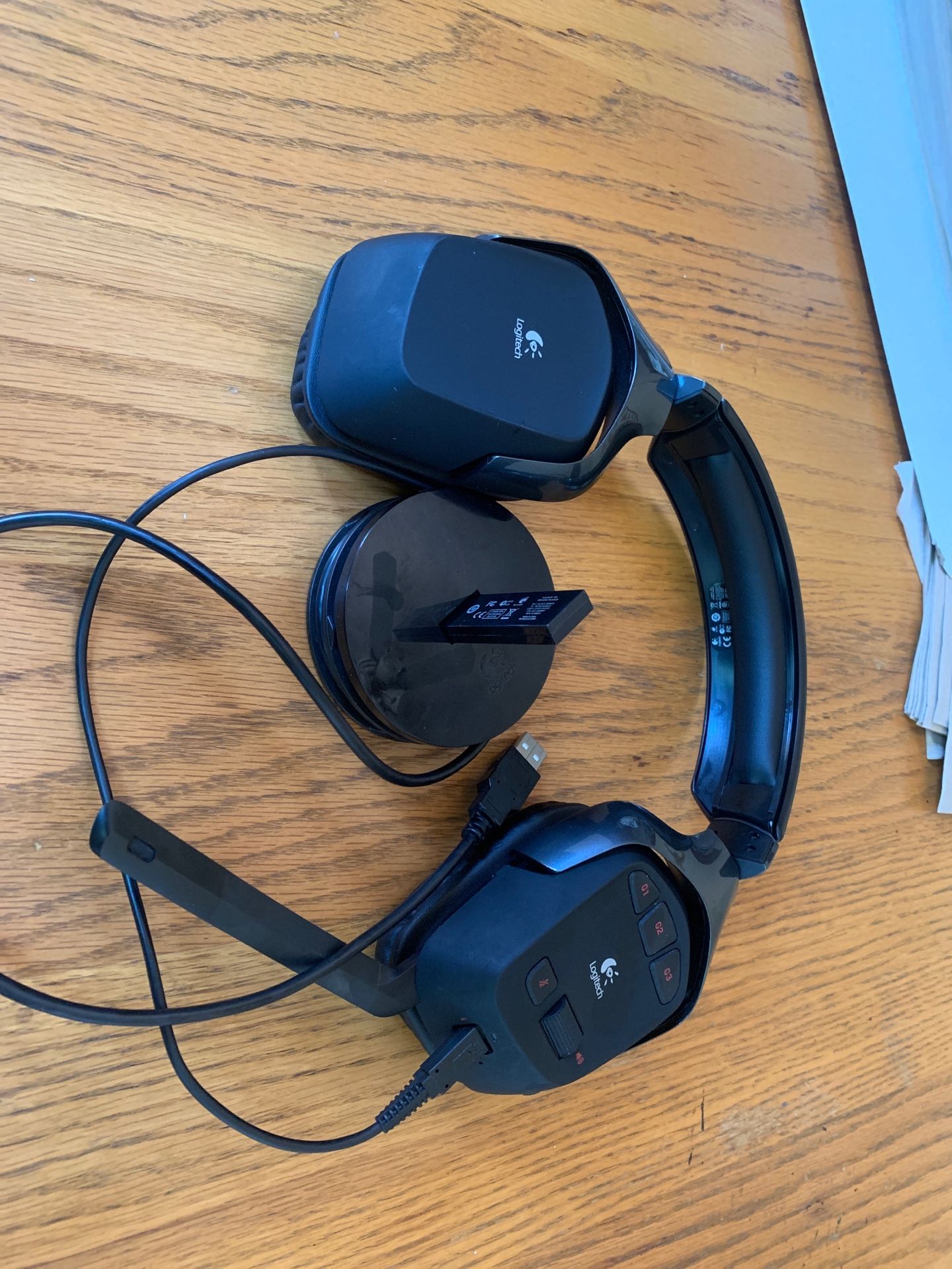 Logitech G930 Gaming headphones