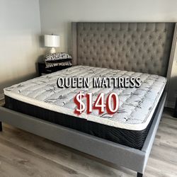 NEW QUEEN MATTRESS ONLY $140