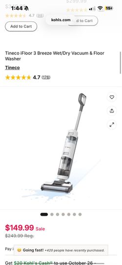 Tineco vacuum