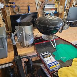 Small Weber And Started Chimney 25.00