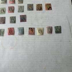 Southern Nigeria Stamp Group Of 19 