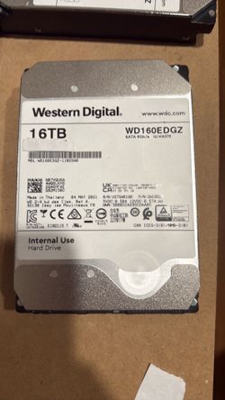 Western Digital 16Tb HDD