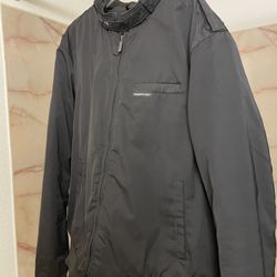 Members Only Bomber Jacket - Large