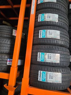 4 brand new KUMHO EV tires fir TESLA MODEL 3 (235.35.20)