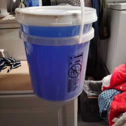 5 Gallon Bucket Of Tide Laundry Detergent