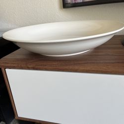 Large And Deep Crate and Barrel serving platter. Dimensions in picture.