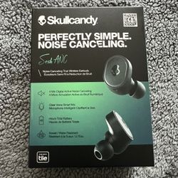 Skullcandy “Sesh ANC” Wireless Bluetooth in-Ear Earbuds Headphones - True Black