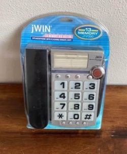 NEW and SEALED Phone Speakerphone w Flashing Light just $8