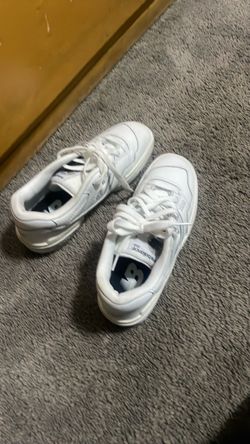 New Balance White Low-Top Sneakers