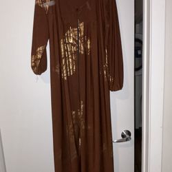 Brown Maxi Dress