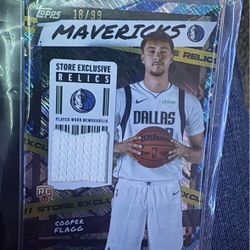 Topps Cooper flag 18/99 patch store exclusive and more