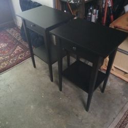 Like New Pair Of Ikea Nightstands