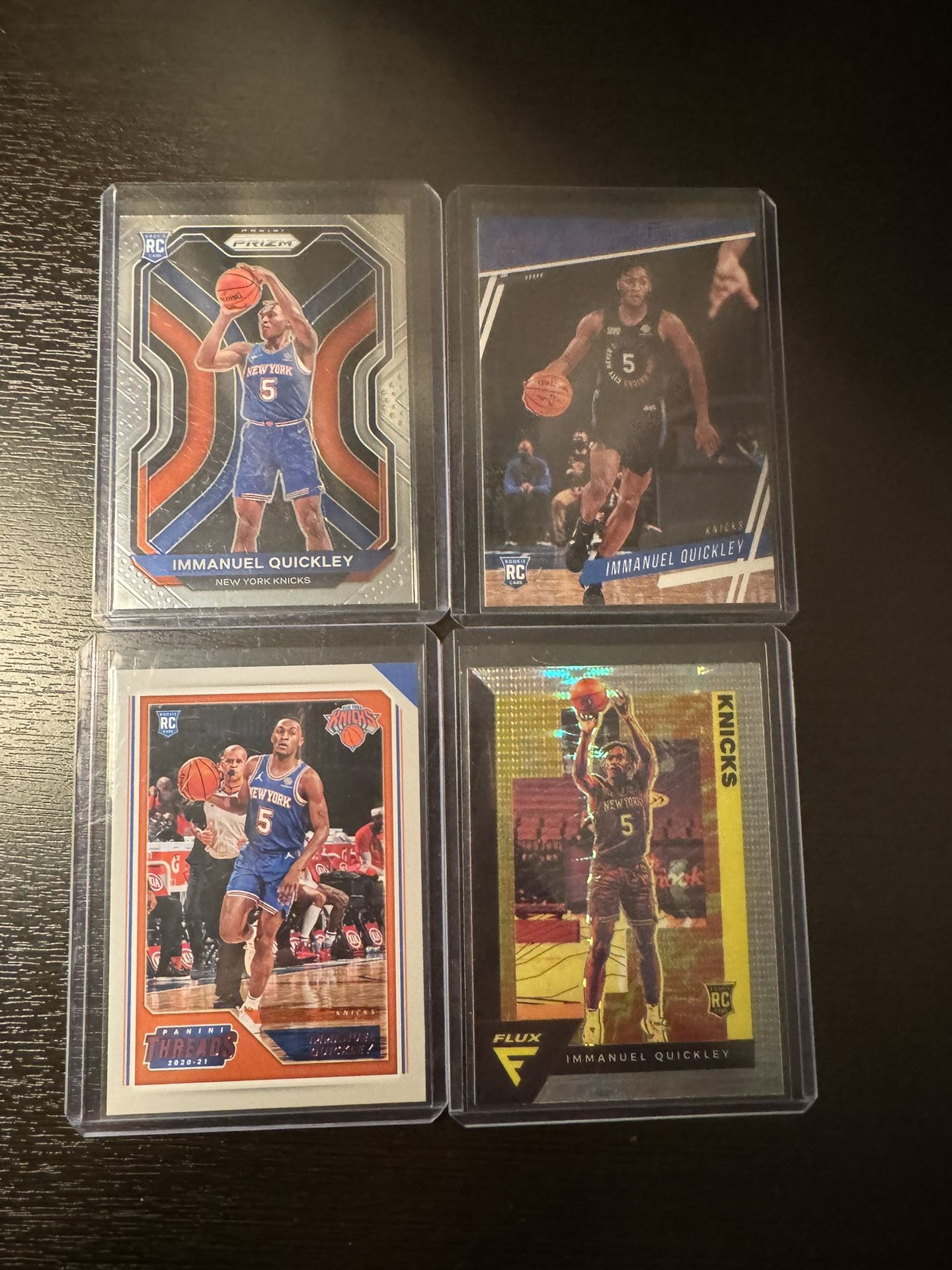 Immanuel Quickley Rookie Lot (Pink Inserts)
