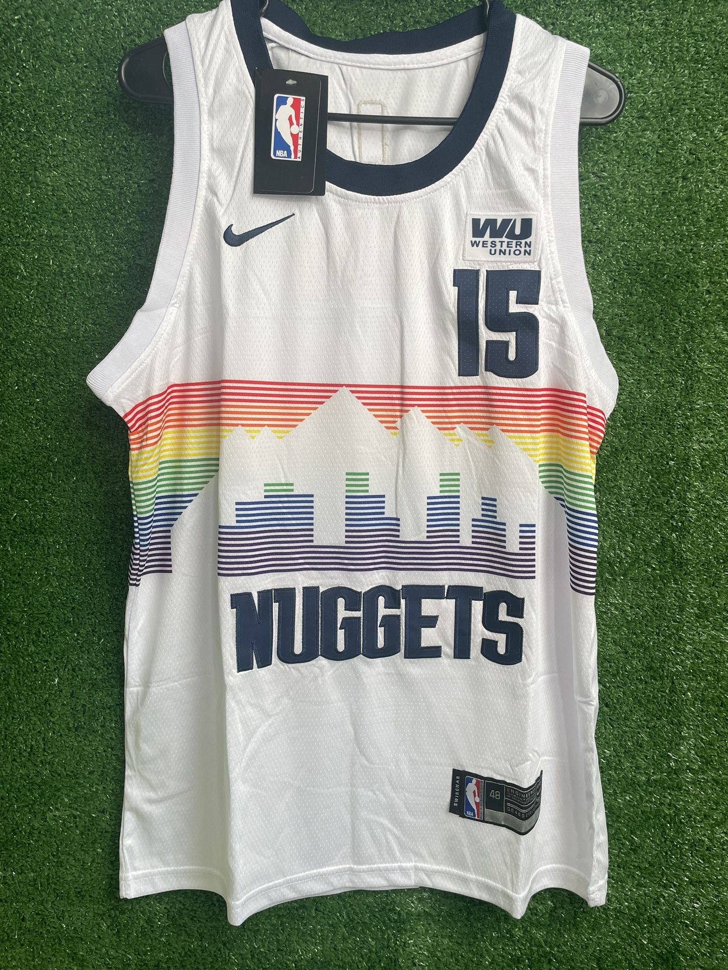 NIKOLA JOKIC DENVER NUGGETS NIKE JERSEY BRAND NEW WITH TAGS SIZES MEDIUM, LARGE, AND XL AVAILABLE 