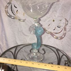 Vintage Hand Blown Glass Artist Signed 