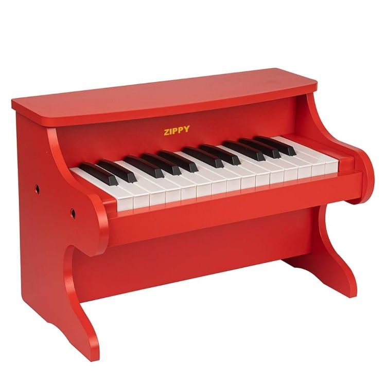 Toddler Zippy Piano Red