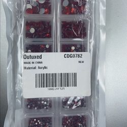 Red Rhinestones