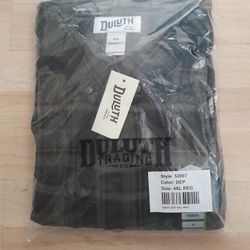 Duluth Trading Co. - Men's Flannel Shirt 4XL REG