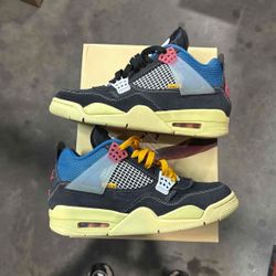 Size 9 - Jordan 4 Union LA Off Nior Gently Worn