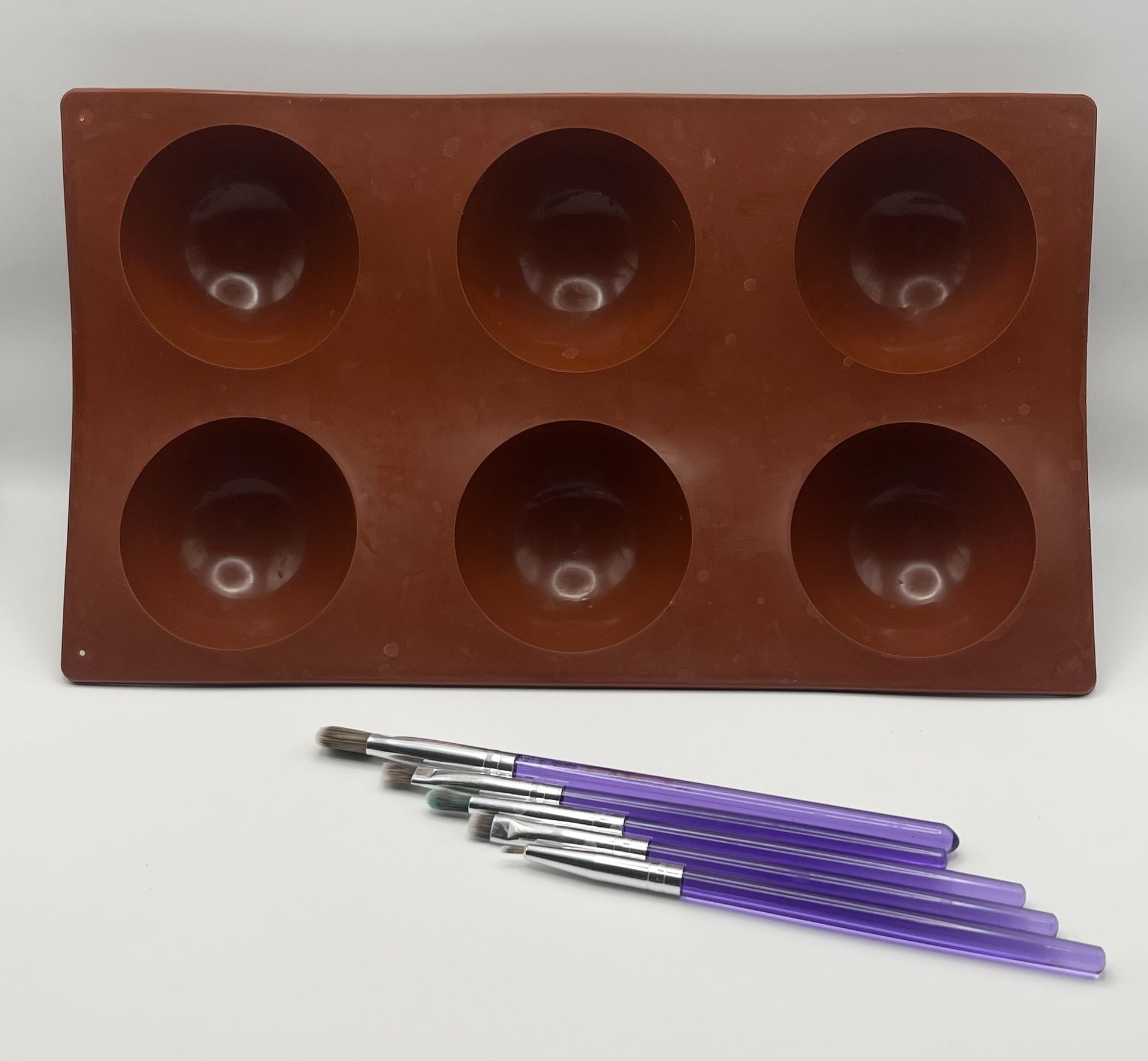 Silicon Mold And Brush Set 