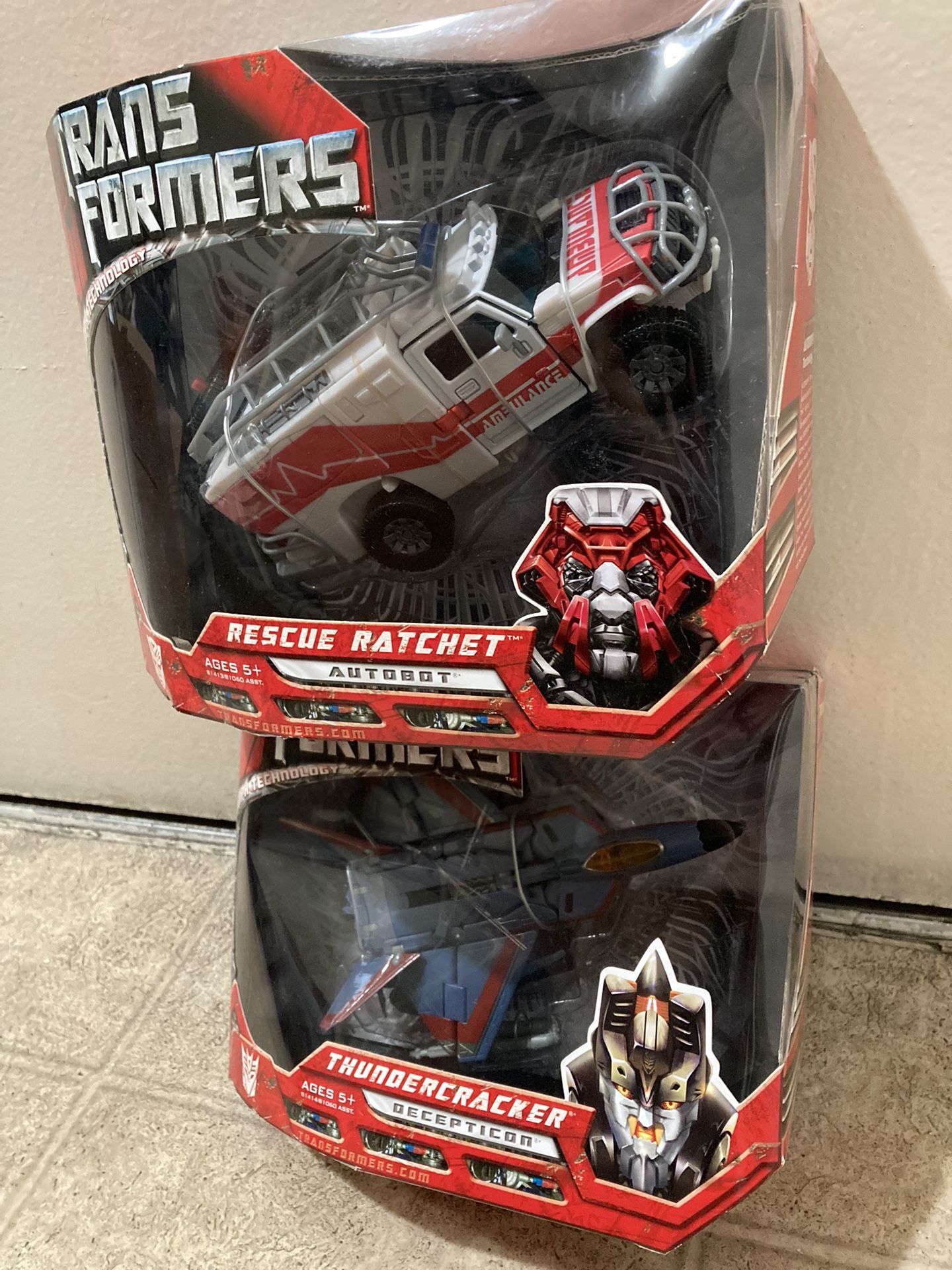 Transformers Movie Thundercracker Rescue Ratchet