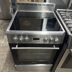 stove  stainless new 24