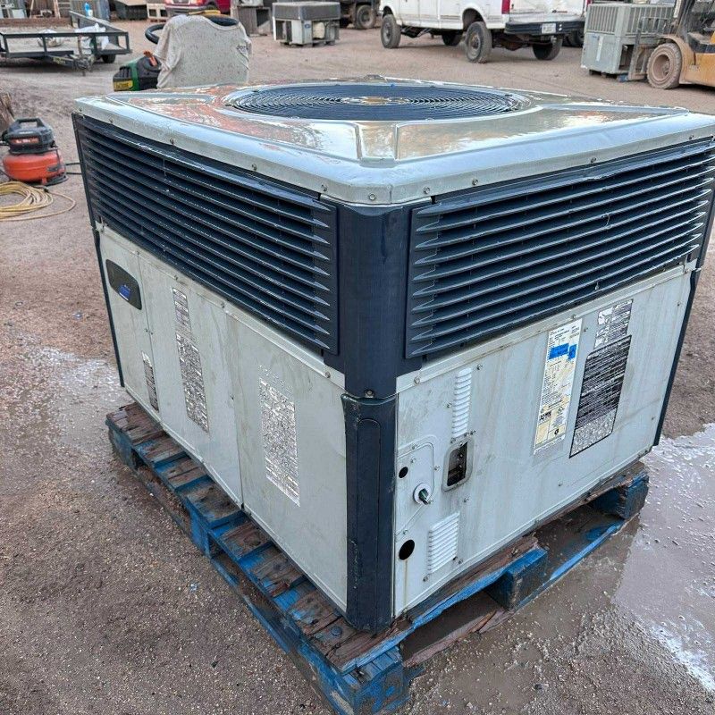 Trane 2 ton AC unit gas heat