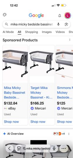 Mika Micky bassinet