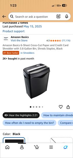 Paper Shredder
