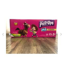 Huggies Pull Ups 2t-3t 128 Count Boy And Girl Designs