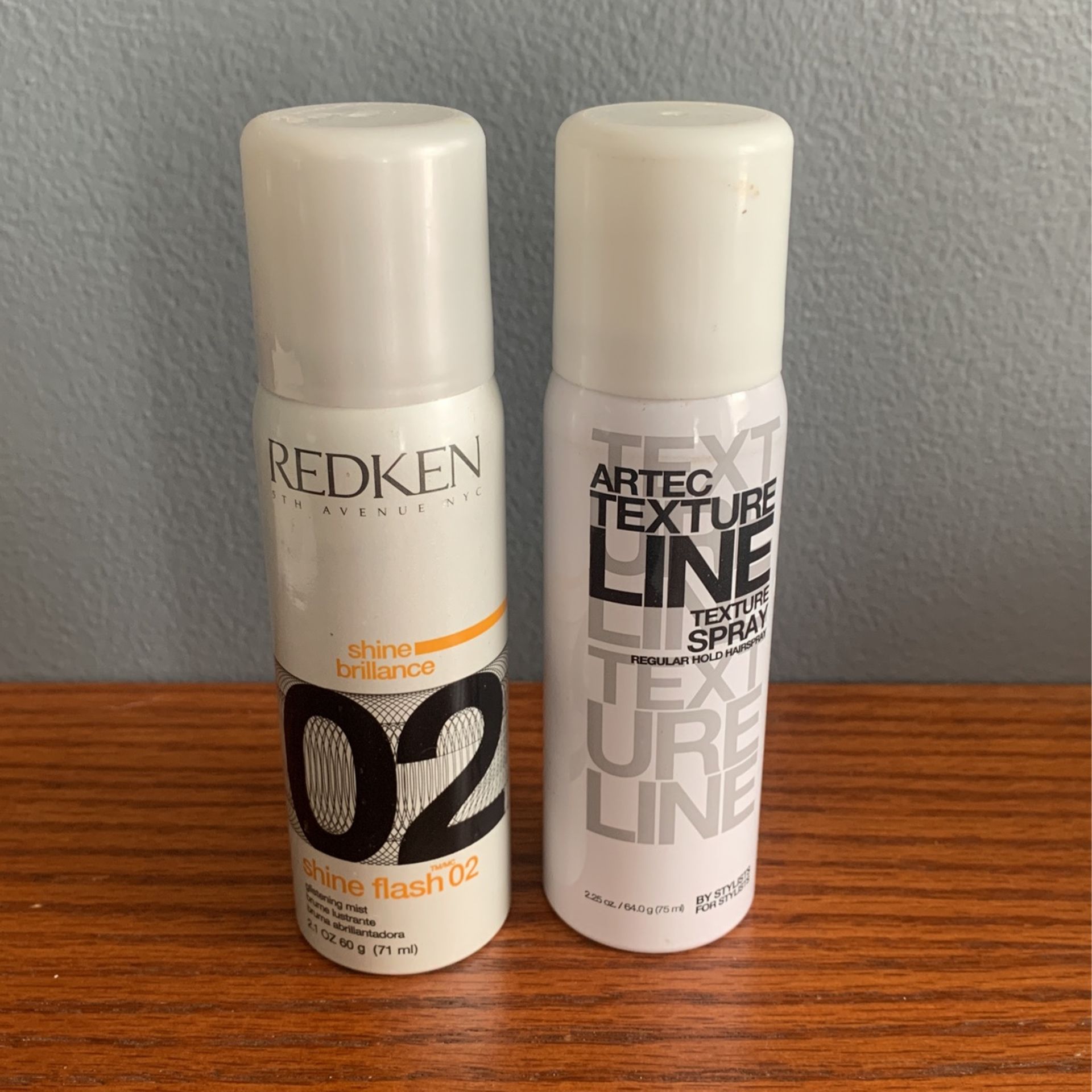 Redken And Artec Texture Line Hairspray