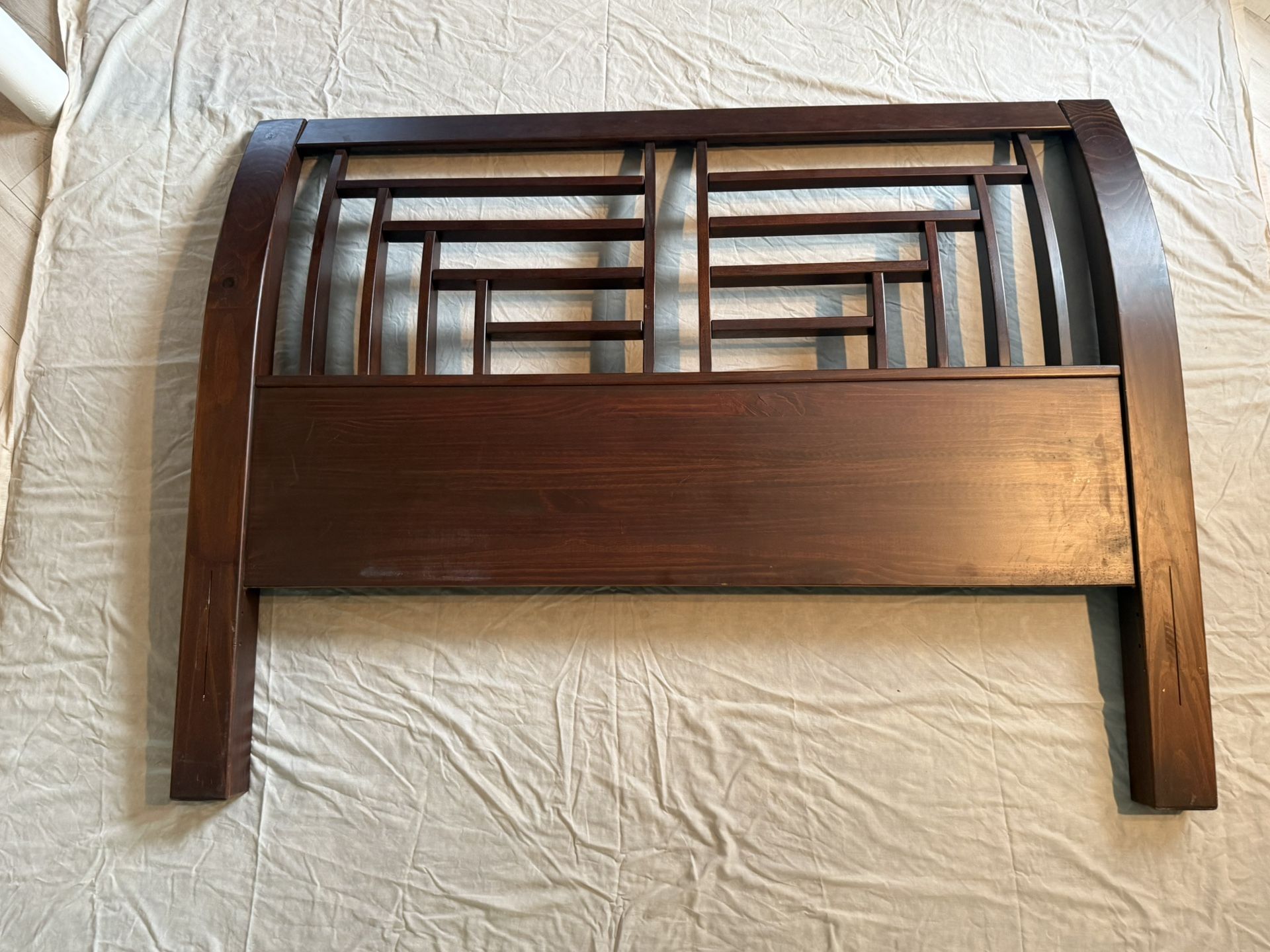 Queen Wood Bed frame