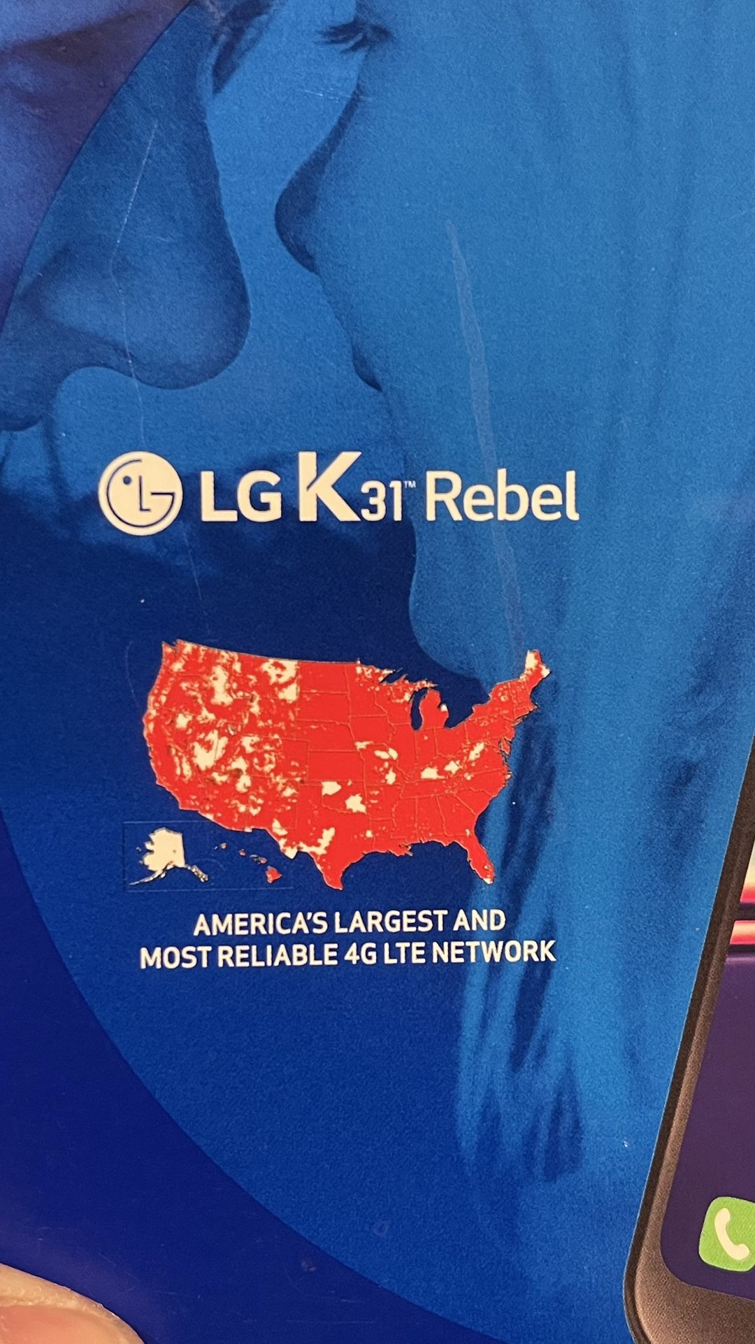 Tracfone LG K31 Rebel No Contract