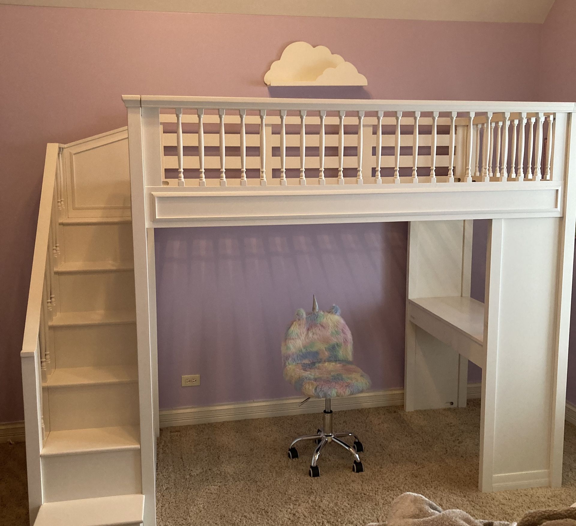 Fillmore Pottery Barn Stair Loft Bed