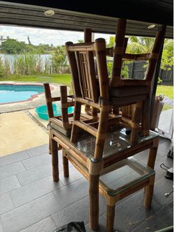 Bamboo furniture 🪑