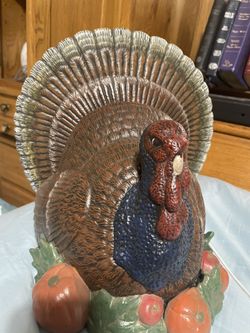 Ceramic Turkey Centerpiece