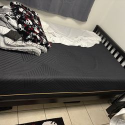 Full Size Bed Frame And Mattress