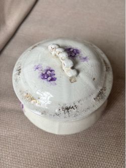 Warwick China soap dish antique trinket fre